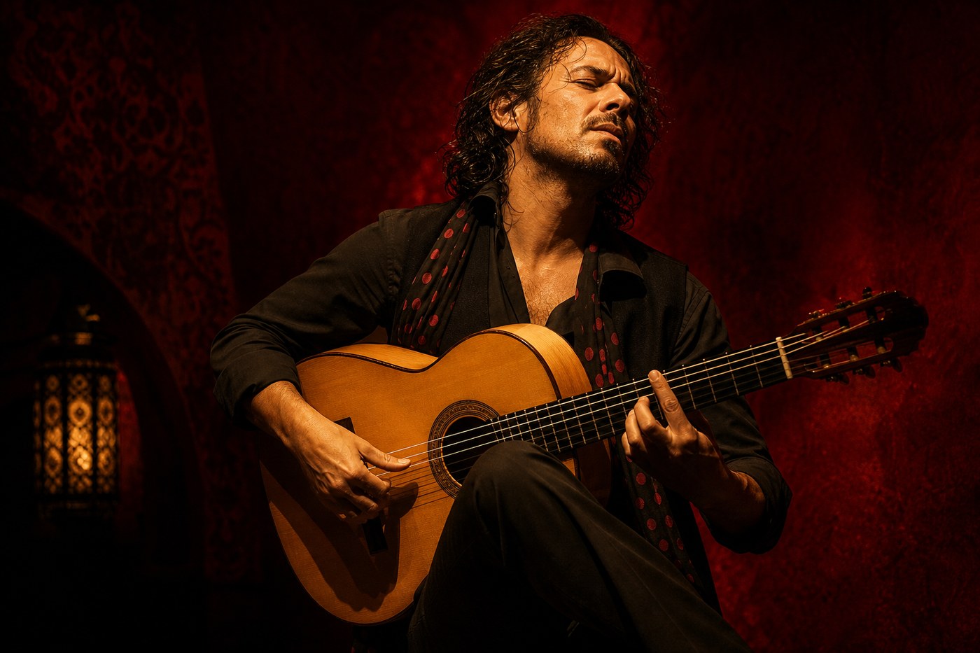 Guitarrista flamenco