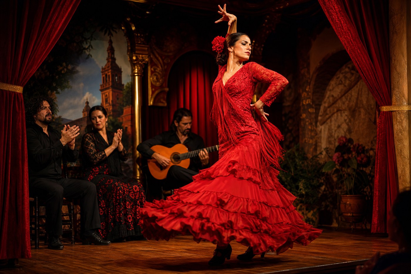 Tablao flamenco en Sevilla